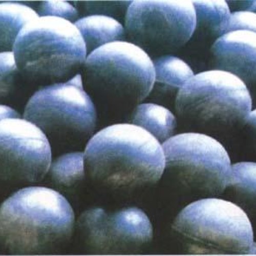 Steel grinding ball